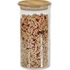 Kesper Indas biriems produktams, stiklas/bambukas, 1,2 l, D 10 cm, H 20 cm, vnt