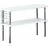 Kesper Küchenregal mit 2 Ebenen, MDF, FSC, baltas