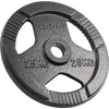 Ketaus olimpinis svarmuo 25 kg, 51 mm skylė, plokštelė su rankenomis, REBEL ACTIVE