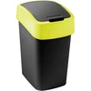 Keter CURVER ŠIUKŠLIADĖŽĖ „FLIP BIN” 9L /JUODA/ GELTONA