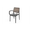 Keter Garden chair Deco Porto Armchair walnut/pilkas