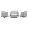 Keter Sodo baldų komplektas Scandi Forma 2 Seater Set light pilkas/dark steel pilkas