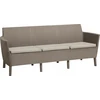 Keter Salemo 3 Seater Sofa beige