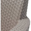 Keter Garden sofa for two Salemo 2 Seater Sofa beige