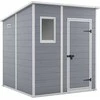 KETER sodo sandėliukas MANOR PENT 6x6 pilka/balta 183,5 x 185 x 200,5cm