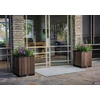 KETER 261033 garden planter walnut