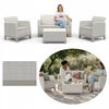 Keter Sodo baldų komplektas Scandi Forma 2 Seater Set pebble pilkas/light beige