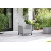 Keter Garden chairs 2 pcs. Scandi Form light pebble pilkas/light beige