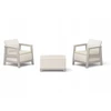 Keter Sodo baldų komplektas Scandi Linea Balcony Set pebble pilkas/light beige