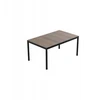 Keter Garden table Deco Porto Nova 160 walnut/juodas