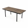 Keter Extendable garden table Deco Porto Nova Extendable 160-240 walnut/juodas
