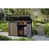 Keter Sodo namelis „Deco Horizontal Shed“, riešuto spalvos