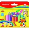 Plastilinas Keyroad 12 spalvų, 180 g, aukso + sidabro spalvos