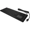 Icy Box KeySonic klaviatūra waterproof, touchpad, USB, industrial IP68, Juodas