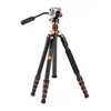 K&F CONCEPT anglies pluošto fotoaparato trikojis su hidrauline galvute, 173 cm, KF09.158