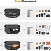 K&amp;F Concept Urban Wander Sling 12L fotoaparato krepšys – juodas