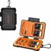 Dėklas Case Pancerne / Vandeniui Atsparus Kortų Pamięci TF Micro SD XQD CF / SIM kortoms - K&F Concept / KF31.080