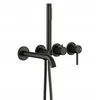 KFA 5039-411-81 / KFA / MOZA / Rinkinys WANNOWY PODTYNKOWY Z BATERIĄ 3-OTW, 2-FUNK Juodas /