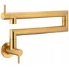 Virtuvinis maišytuvas KFA 6623-030-31 DUERO POT FILLER Baterija KUCHENNA,ZLEW ŚCIENNA, PRZEGUBOWA, BRUSHED GOLD // B-97-00-5-022-GOLD