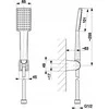 KFA Dušo komplektas 841-230-00 LOGON SPOT SHOWER // N.00.LOGON