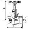 KFA Praėjimo vožtuvas su 6 / 4 "193-010-40 galvos
