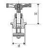 KFA Vožtuvo galvutė žalvaris 3 / 4 "881-410- 20