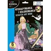 „Kidea 2IN1 PRINCESS“ įbrėžimų knygelė ir spalvinimo knygelė, 6 dizainai + rašiklis