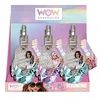 KIDS 2x Plaukų gumelės Scrunchie + raktų pakabukas 2in1 mergaitėms Wow / Wow00093 Turkio/ Sidabrinis (SB12191)