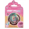 KIDS Apyrankė su vienaragių + Paslėptas lūpų balzamas / lūpų balzamas Sweet Dreams / Kl11703 Rausvas (SB12235)