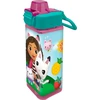 Kids Euroswan Hiszpania Vaikams skirtas „Euroswan“ – licencijuoti priedai. Kvadratinis buteliukas su snapeliu | „Gabi Cat House“ – 500 ml