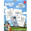 Kids Euroswan - Priedai licencyjne Rinkinys kreatywny, kolorowanka, kredki | Bluey