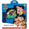 Ccg Mz Import Kids Euroswan Paw Patrol nutrinamų kortelių žaidimas, 6 vnt.