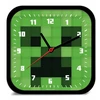 Kids Licensing KIDS Minecraft Laikrodis Ścienny Na Ścianę Dla Dzieci Dziecka Creeper / Min3058 (SB12375)