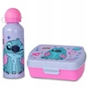 Kids Licensing Vaikų pusryčių rinkinys pietų dėžutė + Stitch aliuminio buteliukas 1 vnt.