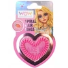 KIDS Kvapni guma spiralė mergaitėms su braškių kvapu Wow Generation / Wow00091 rausva širdelė (SB12189)