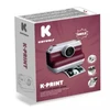 KIDYWOLF KIDYWOLF momentinis fotoaparatas su terminiu spausdinimu, raudonas, K-PRINT-RD