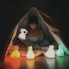 Kidywolf Nightlight Hippo su spalvos pasikeitimu 15cm