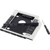Ak184B 2,5 colio HDD/SSD dėklas nešiojamam kompiuteriui, 9,5 mm