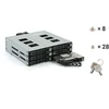 Kieszeń Fantec FANTEC MR-SA1262-12G Płytka tylna dla sześciu 6,35-8,89cm 2,5/3,5 cali HDD/SSD maksymalna wysokość 9,52mm w 13,3cm-5,25 cali wkładzie