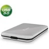 Kišeninis Fantec USB 3.0 / 2.5 "HDD sidabro SATA ALU-25U3 1496