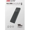 Hikvision HIKSEMI išorinė dėžutė MD202, M.2 SATA NVMe Korpusas, Iki 2280, juodas