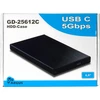 Kieszeń Inter-Tech HDD Case Argus GD-25612C 2,5'', USB-C (88884143)