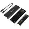 Kietasis diskas Genesis NATEC NKZ-2286 storage drive enclosure SSD enclosure Juodas M.2