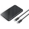 Kietasis diskas Orico 25PW1C-C3 2.5" HDD/SSD USB-C 3.1 6Gb/s Disk Drive – juodos spalvos