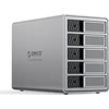 „Orico 9858T3 5 Big DAS Solution ProThunder“ diskų masyvas su „Thunderbolt 3“, skirtas 5 x 2,5 colio / 3,5 colio SATA HDD / SSD – pilkas