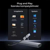 Orico M.2 NVMe SSD korpusas, USB-C 40 Gbps, su ventiliatoriumi, metalinis