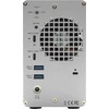 Kieszeń OWC OWC Mercury Elite Pro Dual su 3 prievadų USB šakotuvu, disko korpusu (sidabrinis, USB 10Gb/s išorinės atminties sprendimas)
