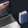 Išorinio kietojo disko dėklas Aliumininis korpusas skirtas diskams SSD HDD 25" sata USB 3.0 ypač greitas 5 Gb/s 2 TB mėlynas Qoltec