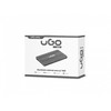 NATEC UKZ-1003 UGO HDD/SSD enclosure for 2.5" SATA - USB2 Aluminum juodas