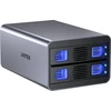 UNITEK EXTERNAL ENCLOSURE 2BAY RAID HDD/SDD 40GBPS